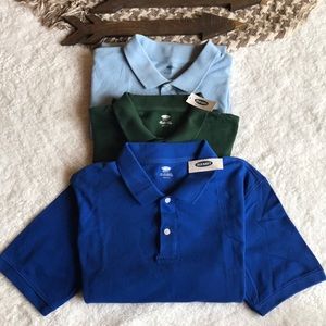 NWT Size XXL (18 Husky) boys short sleeve polos